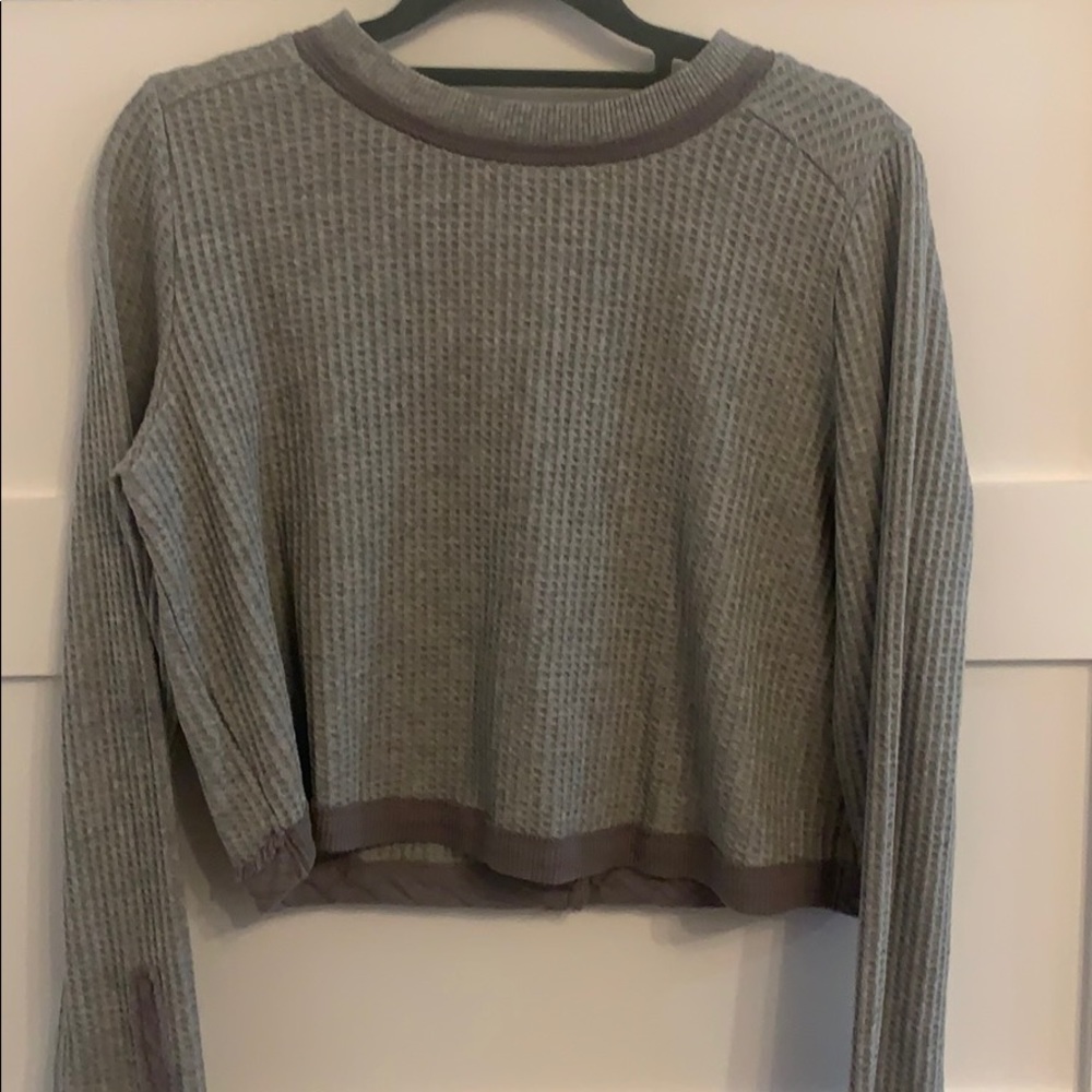 Free people cropped thermal
